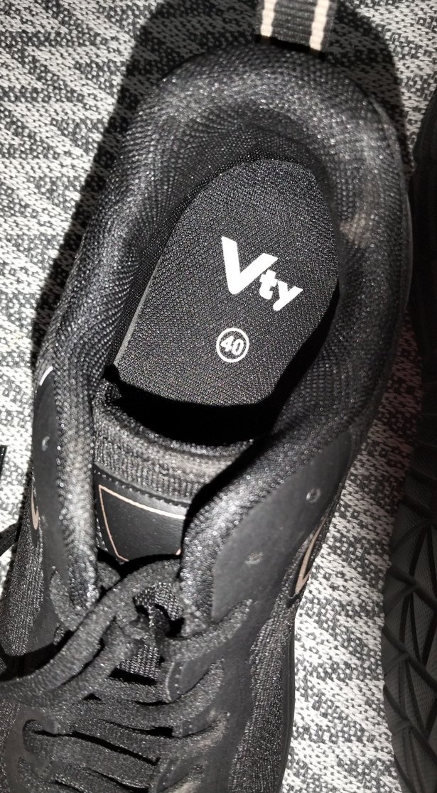 Siyah Bağcıklı Kadın Spor Ayakkabı - Görsel 5