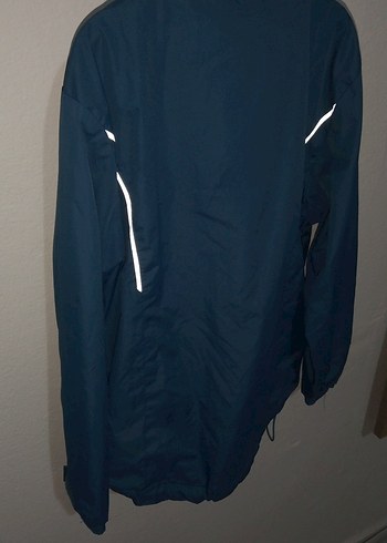 Erkek Lacivert Midi Boy Fermuarlı Yağmurluk - Görsel 3