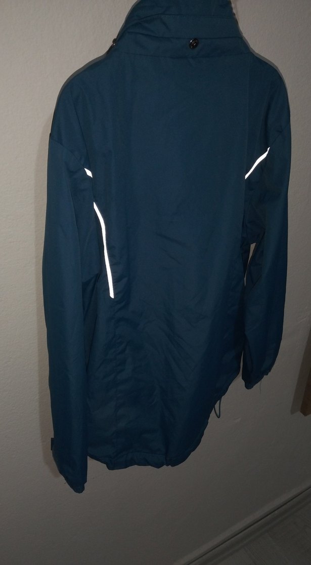 Erkek Lacivert Midi Boy Fermuarlı Yağmurluk - Görsel 3