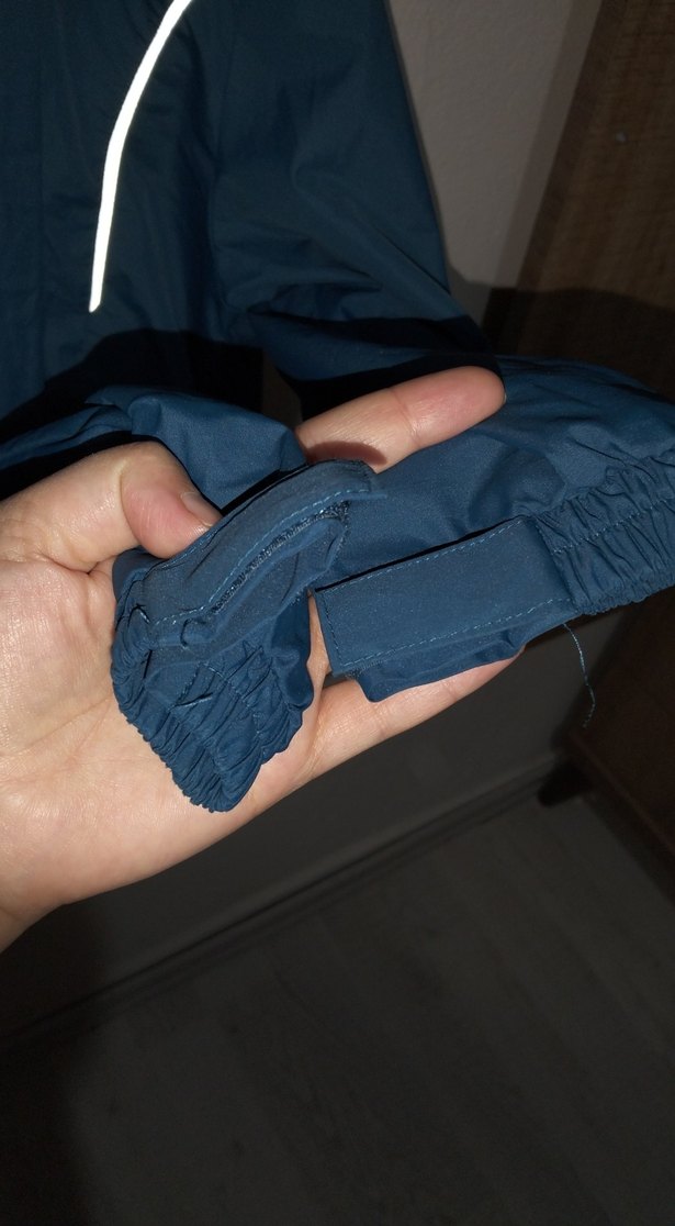 Erkek Lacivert Midi Boy Fermuarlı Yağmurluk - Görsel 4