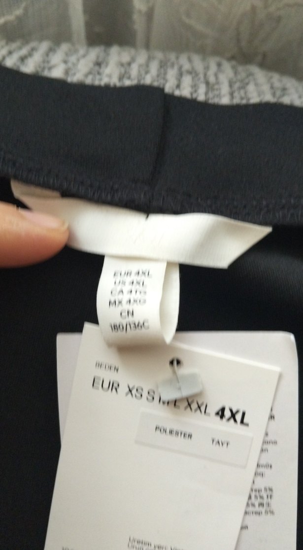 Drapeli Siyah Kadın Kumaş Pantolon - Görsel 5