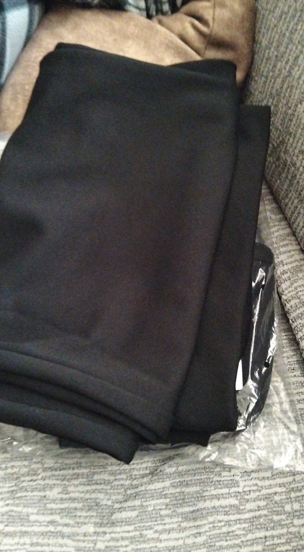 Kadın Siyah Normal Kesim Kumaş Pantolon - Görsel 2