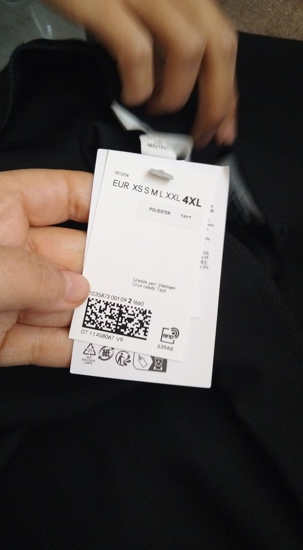 Kadın Siyah Normal Kesim Kumaş Pantolon - Görsel 3