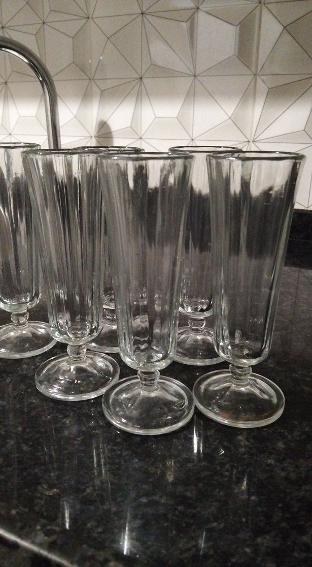 Bej Renkli İnce Cam Kahve yanı 6lı - Görsel 4