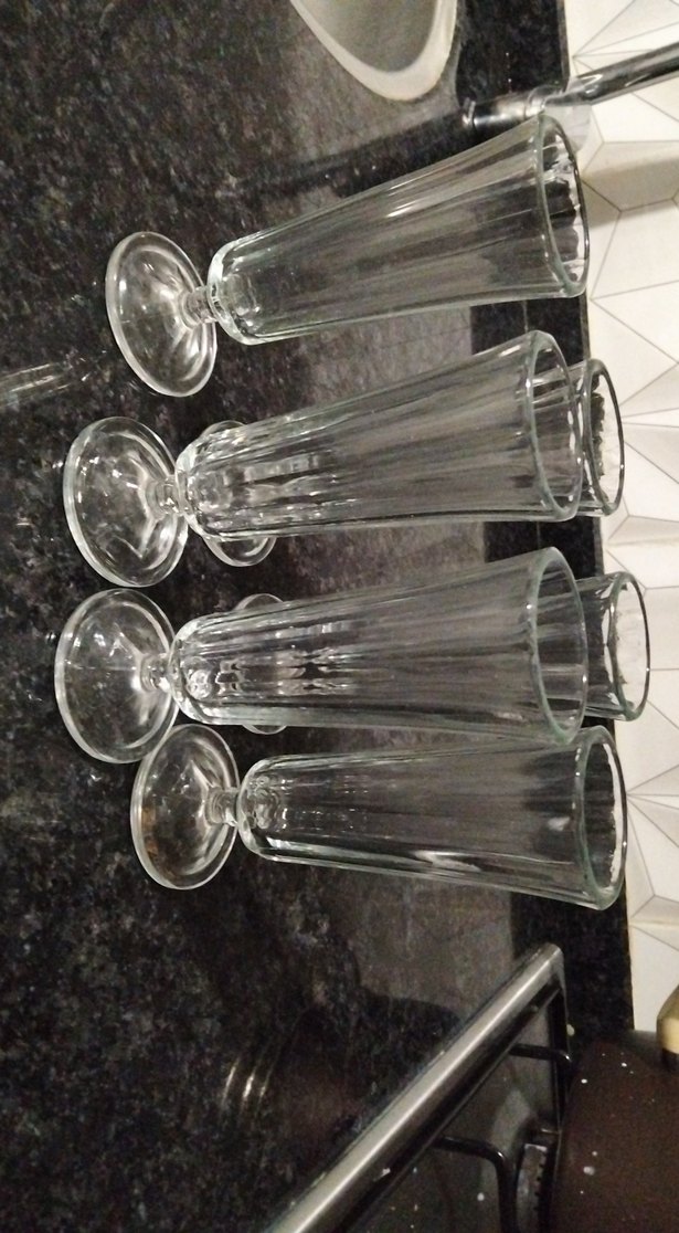 Bej Renkli İnce Cam Kahve yanı 6lı - Görsel 3