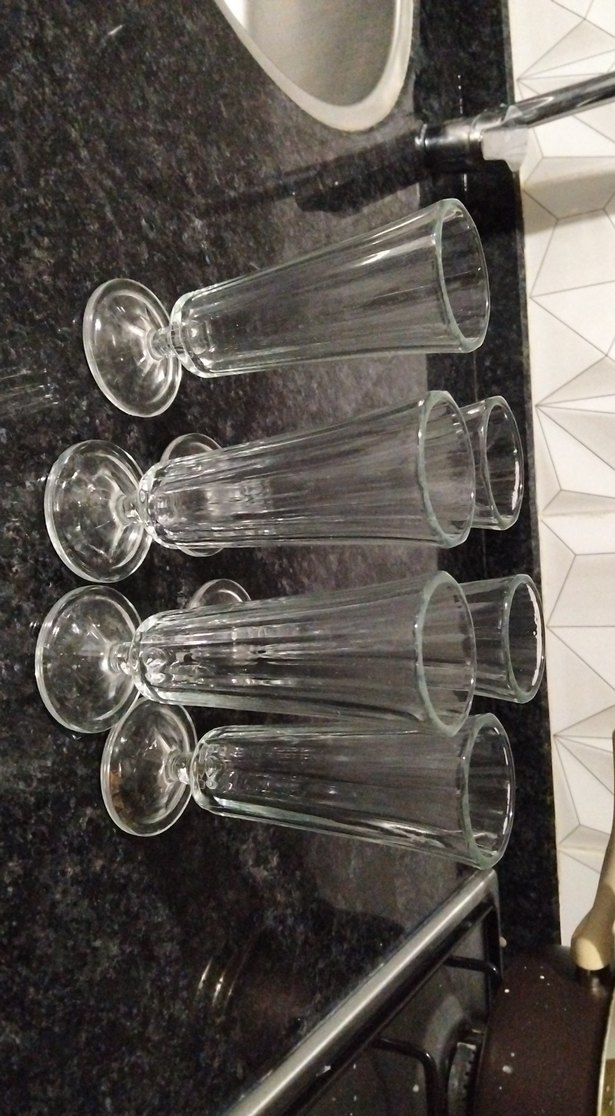 Bej Renkli İnce Cam Kahve yanı 6lı - Görsel 2