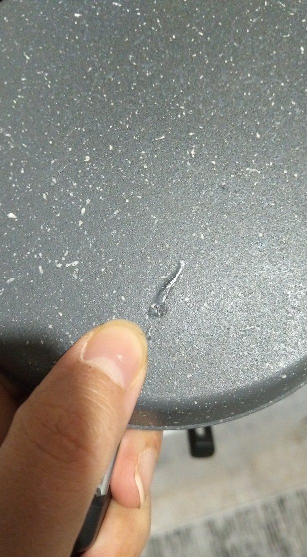 Gri Granit Kaplama Kare Tava - Görsel 3