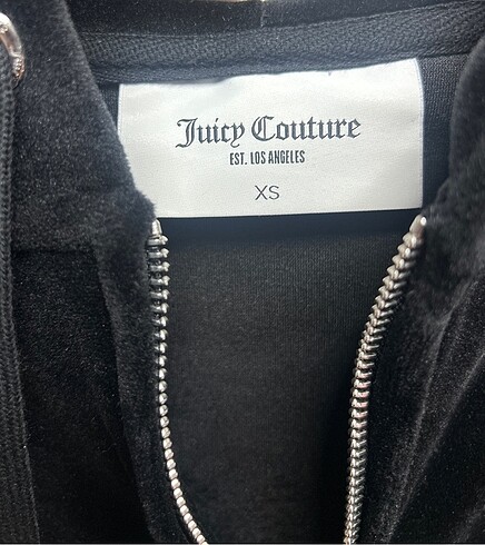 xs Beden siyah Renk Juicy couture eşofman üstü