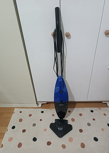 Koyu Mavi Dik Elektrikli Süpürge