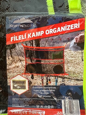 Diğer Fileli kamp organizeri