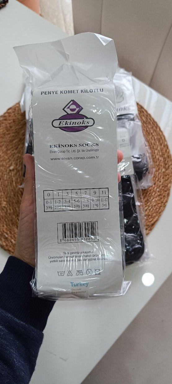 Bebek külotlu çorap - Görsel 2