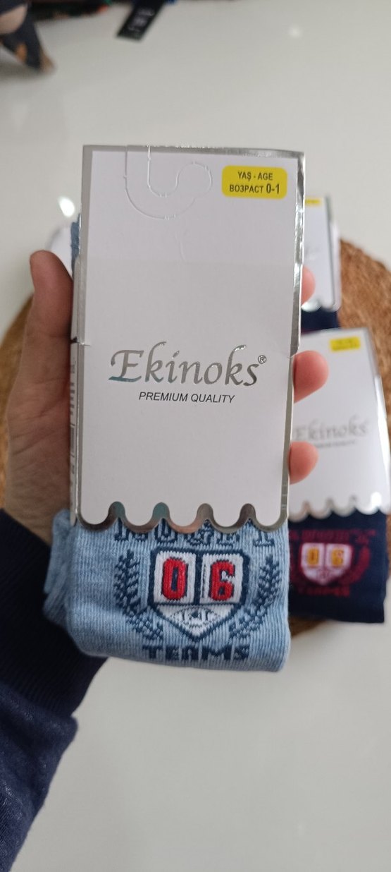 Ekinoks Erkek Mini Baskılı Çoraplar - 6'lı - Görsel 4