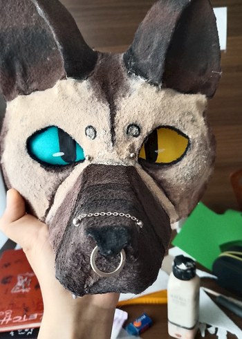 Therian Köpek Mask