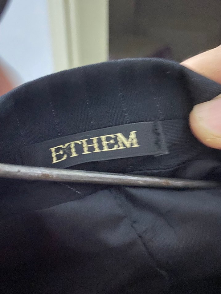 Düğmeli Siyah Erkek  Takım Elbisesi - Görsel 5