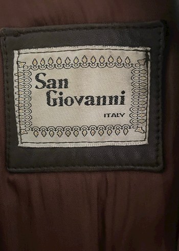 Koyu kahve erkek deri ceket - Görsel 4