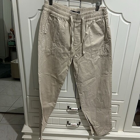 Stradivarius keten pantolon