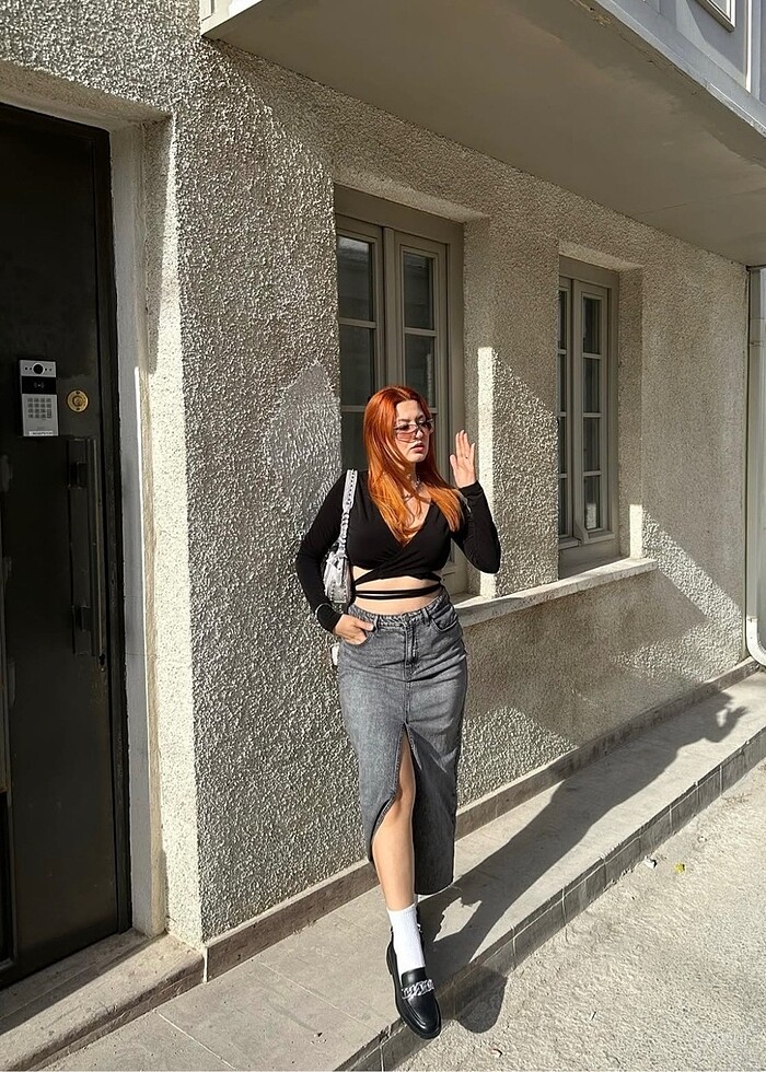 Stradivarius etek - Görsel 2