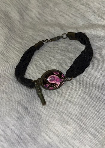 Mor Desenli Gotik Bileklik - Görsel 2