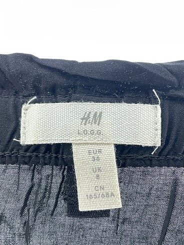 36 Beden siyah Renk H&M Uzun Etek %70 İndirimli.