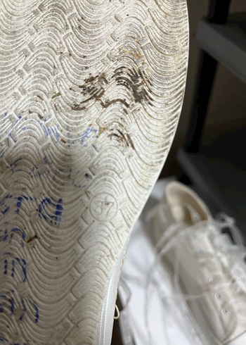 Beyaz Kadın Platform Spor Ayakkabı - Görsel 4