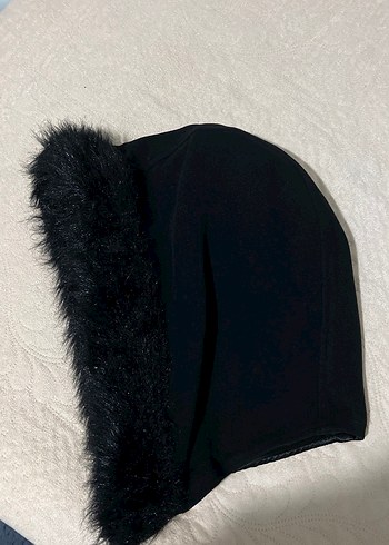 Siyah Düğmeli Kaşe Uzun Kaban - Görsel 2