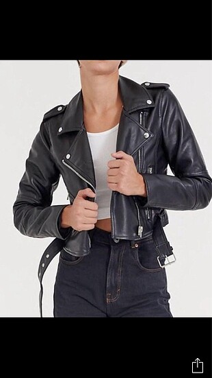 Pull and Bear Deri Ceket