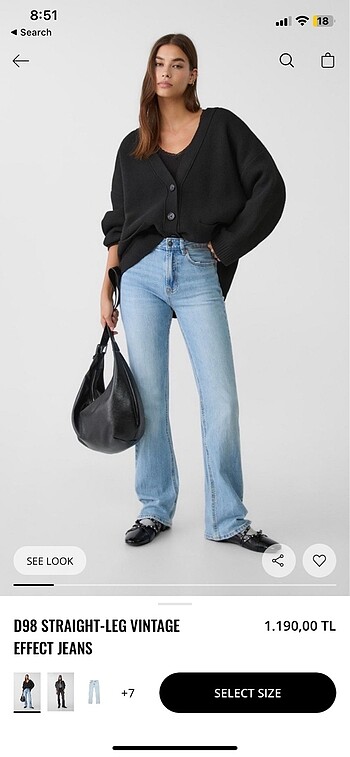 Stradivarius D98 jean