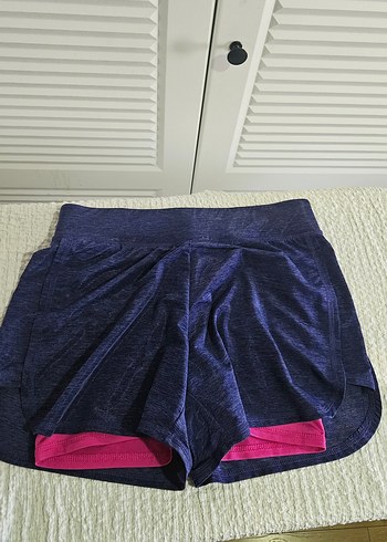 tchibo markaLacivert Elastik Mini Spor Şort