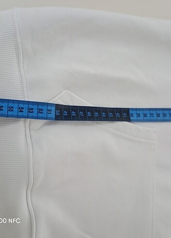 11-12 Yaş Beden beyaz Renk Addax marka, unisex, M beden sweathirt