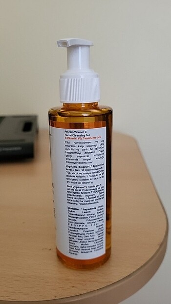 Beden Procsin Aydınlatıcı Etkili C Vitamini Yüz Temizleme Jeli