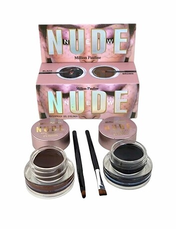 Nude 2'li Jel EyelinerNude  - Görsel 3