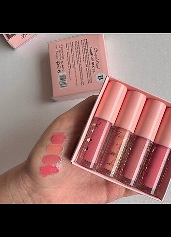 Beden 4li Shina lip gloss
