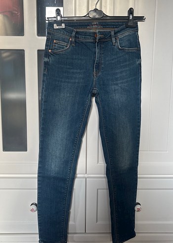 Loft Orta Mavi Slim Fit Denim Jean
