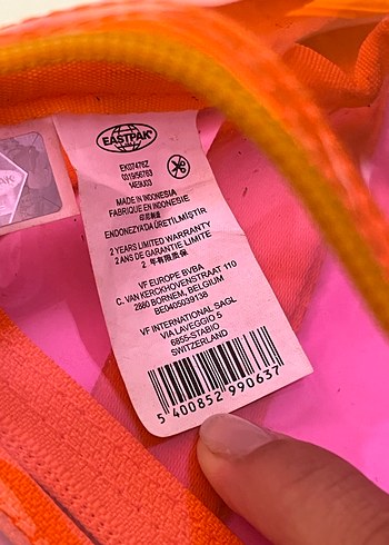 Beden pembe Renk Pembe Şeffaf Bel Çantası