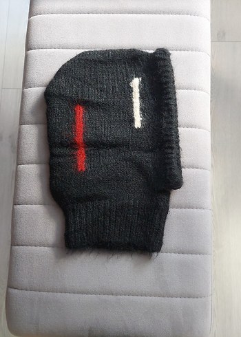 Siyah Kadın Yün Örgü Bere - Görsel 5