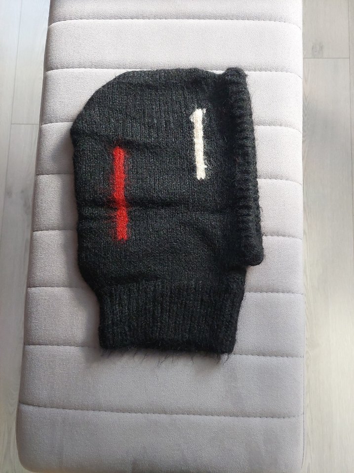 Siyah Kadın Yün Örgü Bere - Görsel 5