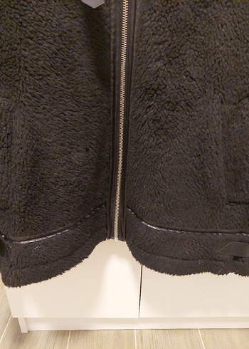 Siyah Kemerli Kadın Midi Mont - Görsel 5