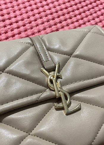 Bej Yılan Desenli Kadın Çanta - Görsel 2