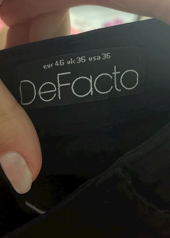 Siyah Kemerli Midi Boy Kadın Kot Pantolon - Görsel 2