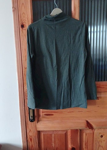 Gri Uzun Kollu Hamile Kısa Elbise - Görsel 3