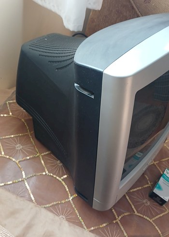 Gri HP CRT Monitör - Görsel 4