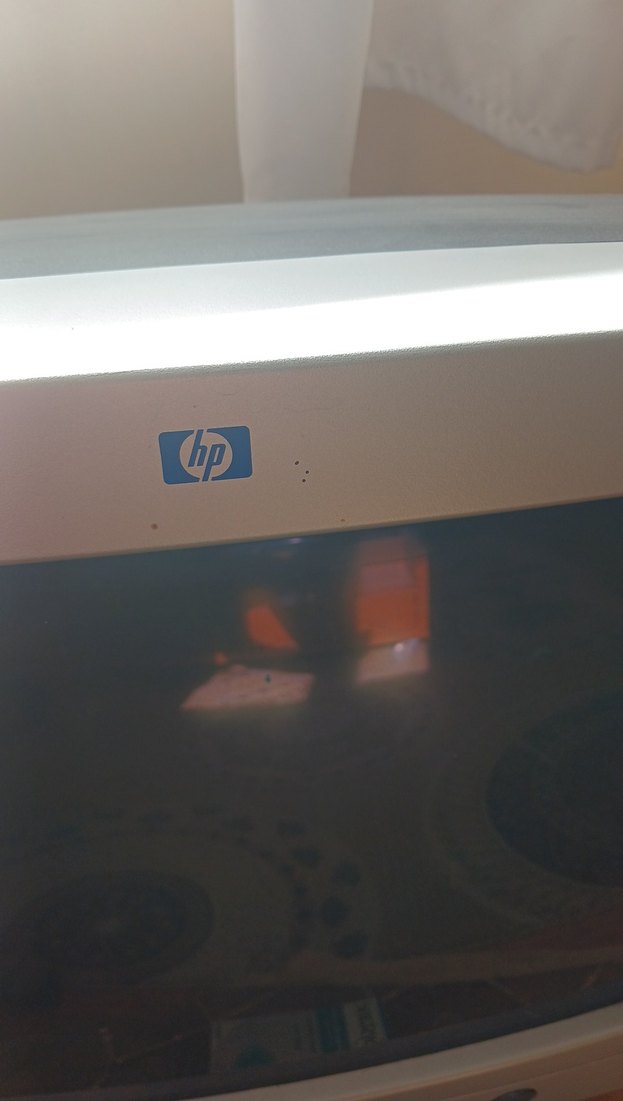 Gri HP CRT Monitör - Görsel 3