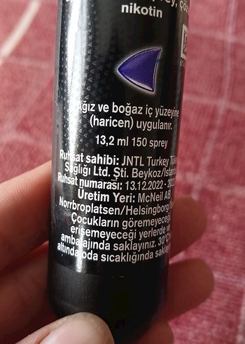 Nicorette Nikotin Sprey 1 mg - Görsel 2