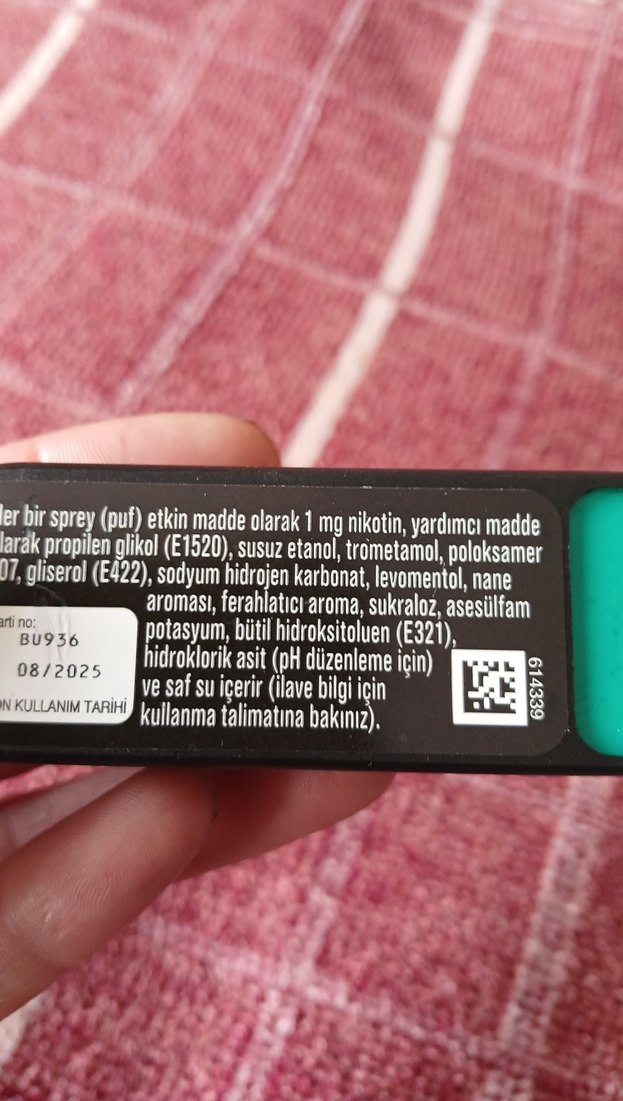 Nicorette Nikotin Sprey 1 mg - Görsel 4