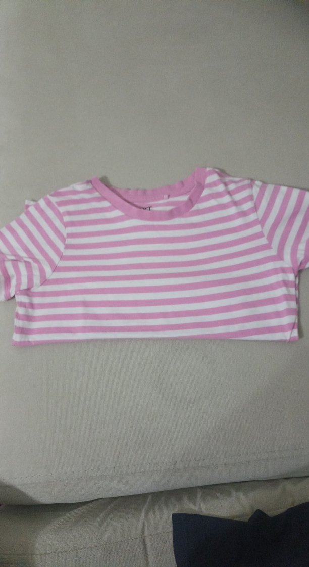 Kız Çocuk Pastel Pembe Kısa Kollu Tişört - Görsel 2