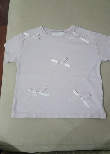 Kız Çocuk Pamuklu Kısa Kollu Tişört - Görsel 2