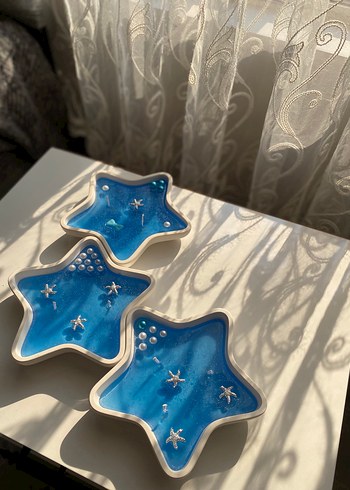Mis gibi çiçek kokulu deniz Yıldızı mum