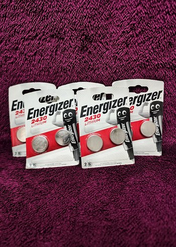 ENERGİZER 2430 LİTYUM DÜĞME PİL 2'Lİ PAKET