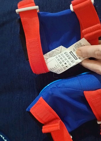 Mavi Çocuk Koruyucu Seti - Kask ve Dizlik - Görsel 6