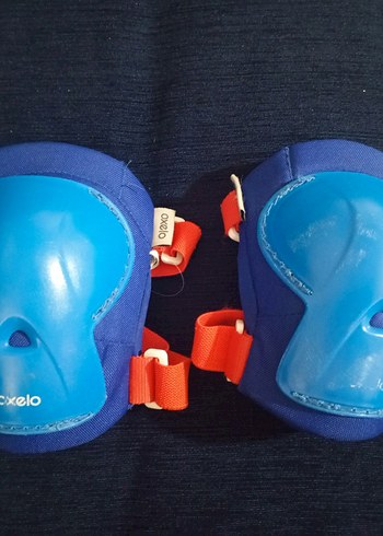 Mavi Çocuk Koruyucu Seti - Kask ve Dizlik - Görsel 9